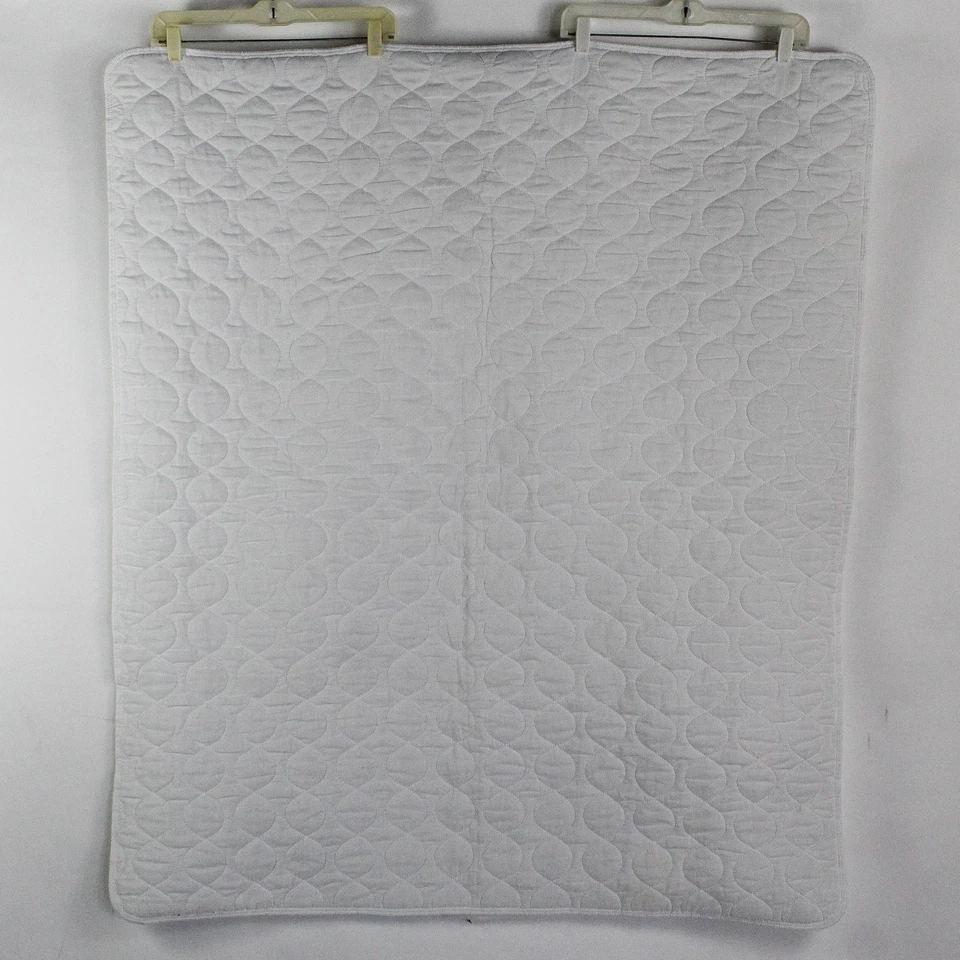 Linenspa Mattress Cover Top Only 44" by 52" White - Image 1 of 4