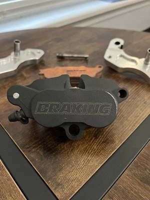 Pinza de freno Supermoto CA2501 para los primeros Kawasaki, Suzuki y Yamaha RARA Foto 1 de 4