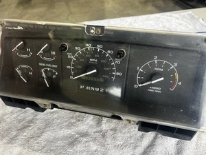 1996-97 Ford Truck F250 F350 7.3 Powerstroke Diesel Instrument Cluster 226k Mi - Picture 1 of 10