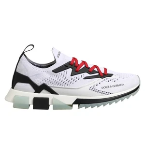 DOLCE & GABBANA Shoes White SORRENTO Sport Stretch Sneakers EU44 / US11 820usd - Picture 1 of 9