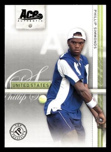 Phillip Simmonds 2007 Ace Authentic Straight Sets #50 Tennis *120 - Bild 1 von 2