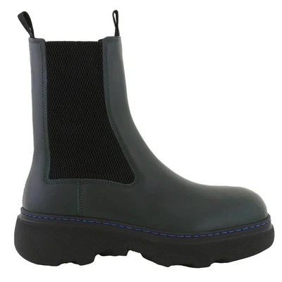 Burberry Creeper Leather Chelsea Boots, Brand Size 40 ( US Size 10 ) - Image 1 of 4