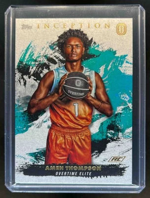 2021-22 Topps Inception OTE Amen Thompson RC Rookie #75 - Image 1 of 2