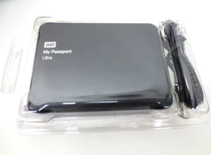 WD My Passport Ultra 1TB WDBGPU0010BBK-04 External Hard Drive Black USB 3.0 - Picture 1 of 3