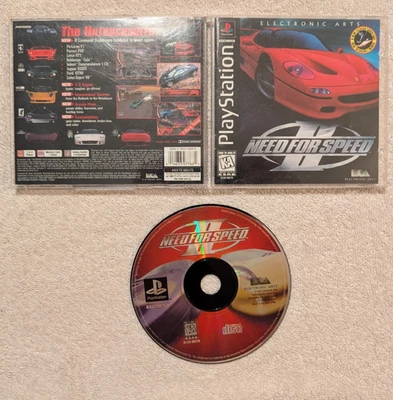 PS1 Need for Speed II Black Label KOMPLETT getestet - Bild 1 von 4