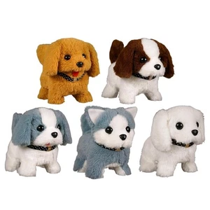 Interactive Electronic Puppy Plush Toy Soft Plush Toy for Holiday Gift Kids - Picture 1 of 36