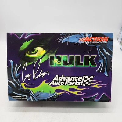 Action NHRA Cruz Pedregon Advance Auto Parts / Hulk 1:24 Scale 2003 GM Funny Car - Image 1 of 4