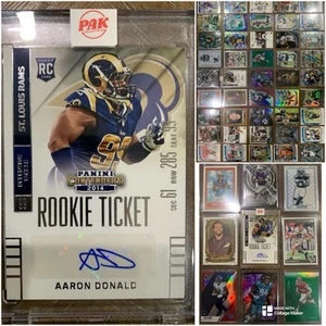 2014 Panini Contenders AARON DONALD Auto RC Rookie Ticket + MANY MORE! MUST SEE! - Picture 1 of 7