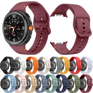 For Samsung Galaxy Watch 8/8 Classic Silicone Wristwatch Band Replacement Strap - Picture 1 of 28