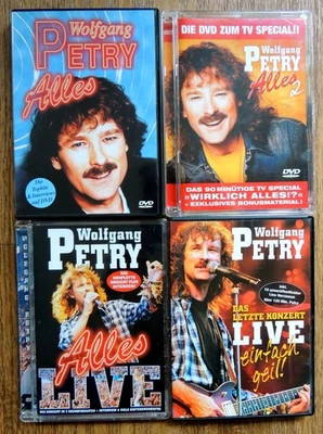 WOLFGANG PETRY - LIVE-SHOWS & INTERVIEWS AUF 4 VERSCHIEDENEN DVDs - Bild 1 von 4