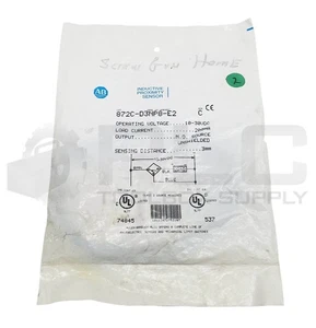 VERSIEGELT NEU ALLEN BRADLEY 872C-D3NP8-E2/C INDUKTIVER NÄHERUNGSSENSOR - Bild 1 von 4