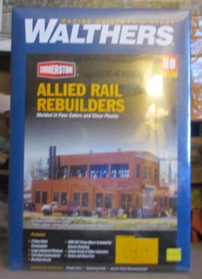 HO Scale, 1 Walthers  Allied Rail Rebuilders. New,933-3016 - Image 1 of 2