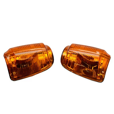 Luz lateral amarilla de señal de giro del espejo retrovisor lateral izquierdo y derecho para Ford Transit MK8 2014 Foto 1 de 4