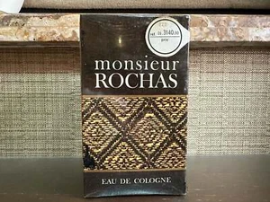150225-48 Sealed Rochas Monsieur edc 100ml 3.4 oz - Picture 1 of 4