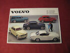 1963? Volvo 122S 1800S Sales Sheet Brochure Booklet Catalog Old Original
