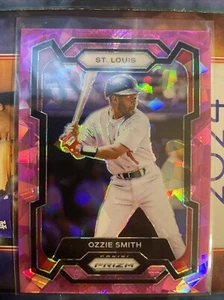 2014 Panini Prizm #135 Pink Ice Ozzie Smith - Picture 1 of 2