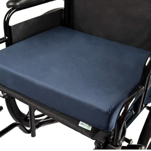 Wheelchair Cushions Comfortable Thick Memory Foam Seat Cushion Pressure Relief - Picture 1 of 6