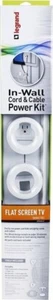 Legrand - Wiremold In-Wall Flachbildfernseher Strom & Kabel Verdeckte Tülle Kit - Bild 1 von 4
