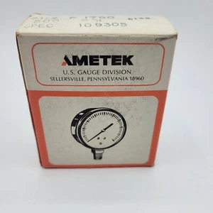 AMETEK US Gauge 2 1/2 ” Pressure Gauge 500 PSI 109305 P 1790 - Picture 1 of 5
