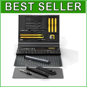 Electric Precision Screwdriver Kit with 64 Magnetic Bits - Ultimate Repair Tool - Picture 1 of 11