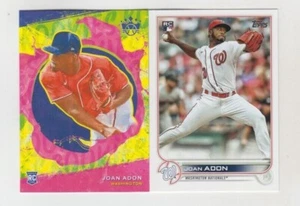 (8) Joan Adon 2022 PANINI DIAMOND KINGS ROOKIES II + SERIE 2 LOTE NOVATO NATS - Imagen 1 de 1