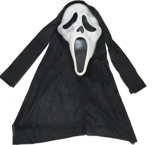 Vintage Ghost face Scream Mask Halloween Easter Unlimited Glow In The Dark - Picture 1 of 7