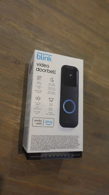 Blink Video Doorbell Smart-Türklingel - Schwarz - Bild 1 von 2