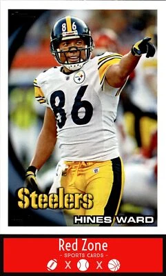 2010 Topps - #320 Hines Ward NM Set Break. - Image 1 of 2