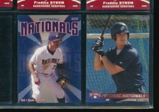 Lot (2) Seth Bynum #4 8 2006 2008 Choice Potomac Nationals (BZ56) SWSW6 