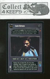 Star Wars CCG Cloud City: Lando Calrissian DS (SWCCG) Jugado *B* - Imagen 1 de 2