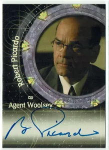 Stargate SG-1 Season 7 - 2005 Autograph Card A43 Robert Picardo as Agent Woolsey - Picture 1 of 2