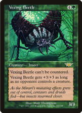 MTG - Green - Vexing Beetle - Legions - Creature