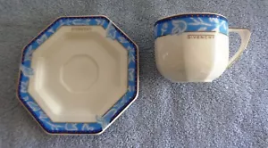 GIVENCHY Paris Coffee Cup Tea Cup Demitasse w Saucer by Yamaka Japan Fine China - Picture 1 of 7