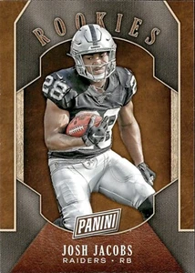 Josh Jacobs - Rookie - 2019 Panini Black Friday #RC9 - Bild 1 von 2