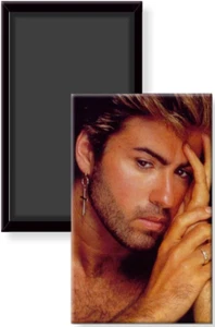 George Michael Singer Songwriter Image Fridge Magnet 2 x 3 Rigid - Picture 1 of 4
