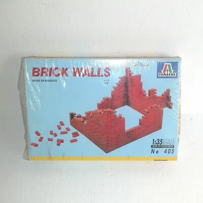 ITALERI 1/35 BRICK WALLS KIT MONTAGGIO NO.405 - Immagine 1 di 2
