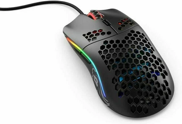 Glorious PC Gaming Race GO-BLACK 12000 DPI RGB Led Gaming Mouse - Black - Image 1 of 1