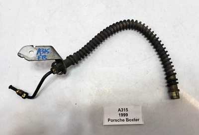 ✅ 97-05 OEM Porsche Boxster 986 911 Línea de manguera de freno delantero derecho del lado del pasajero Foto 1 de 4