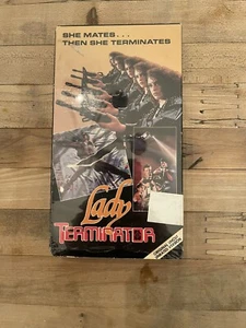Lady Terminator VHS Shooting Star Video 1989 Still In Shrink! Nice! - Picture 1 of 6