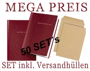 50 Rouge Dossier de Candidature PAGNA Type Start - 2-teilig Incl. - Afbeelding 1 van 6