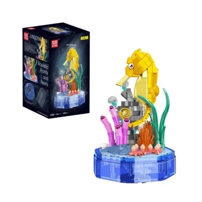 MouldKing 10100 Spieluhr mit Licht - Seepferdchen - Klemmbaustein-Set NEU