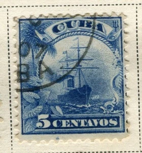 CARRIBEAN ISLAND: 1899-1907 early pictorial issue fine used 5c. value - Picture 1 of 1