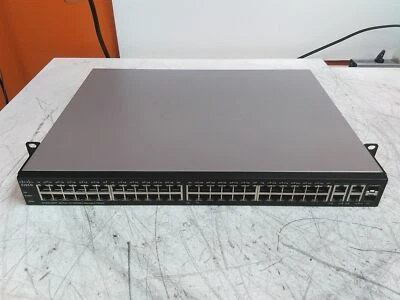 Cisco SF300-48PP 48 Port Managed PoE+ Network Switch  - Image 1 of 4