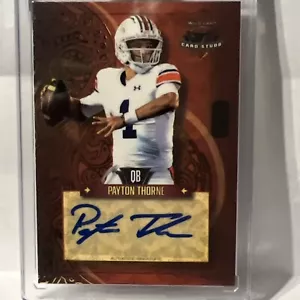 Payton Thorne 2023 Wild Card 7 Card Studs Burgundy Spades 7/7 #7CCL-A - Picture 1 of 5