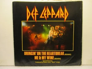 DEF LEPPARD - Bringin' On The Heartbreak - 1984 Capitol 45 rpm & Picture Sleeve - Picture 1 of 4