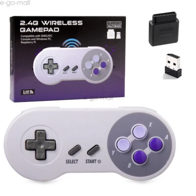 USB SNES /NES/ N64 /USB Xbox 360 /Controller for Windows PC MAC Wired/Wireless - Image 1 of 4