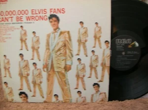 ELVIS PRESLEY Lot 2 LPs Golden Records Gold Records Vol 2 (50,000,000 fans) EXC - Imagen 1 de 2