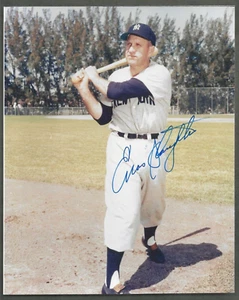 Enos Slaughter signed handsigniertes 8x10 Farbfoto - persönlich erhalten - Bild 1 von 1