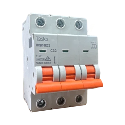 TESLA 3 Phase Circuit Breaker 10KA 16/20/25/32/40/50/63  Amp for Switchboard - image 1 of 4