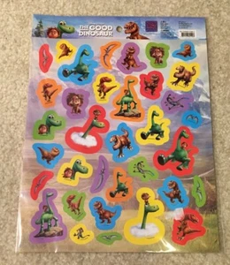 Good Dinosaur Sticker Sheet 35 Stickers Arlo Butch Spot Thunderclap Disney Pixar - Picture 1 of 8